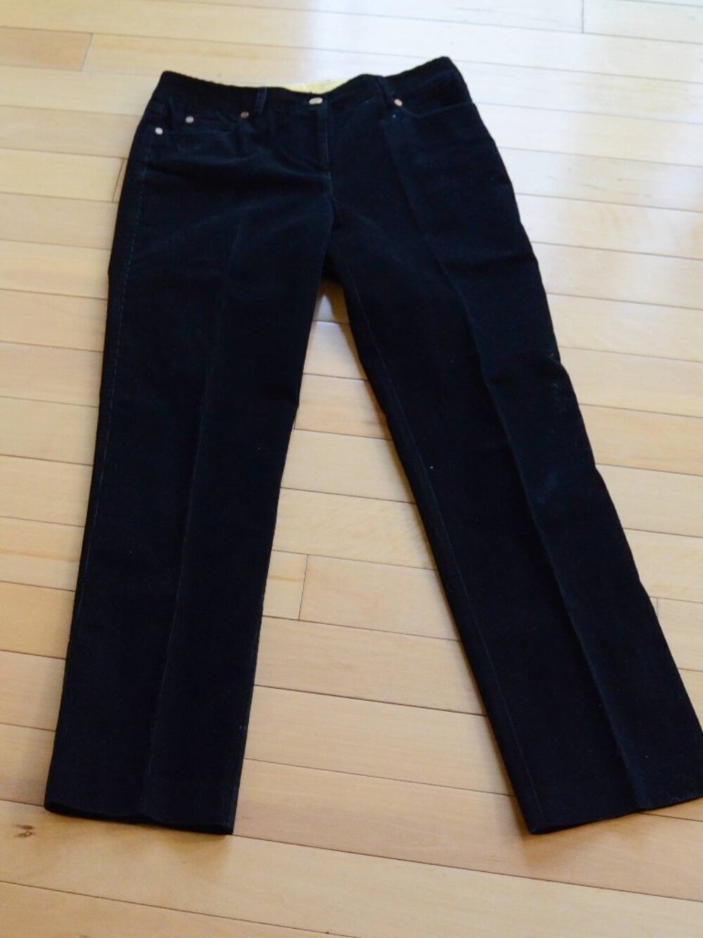 J. McLaughlin Corduroy Pants Black Size 8